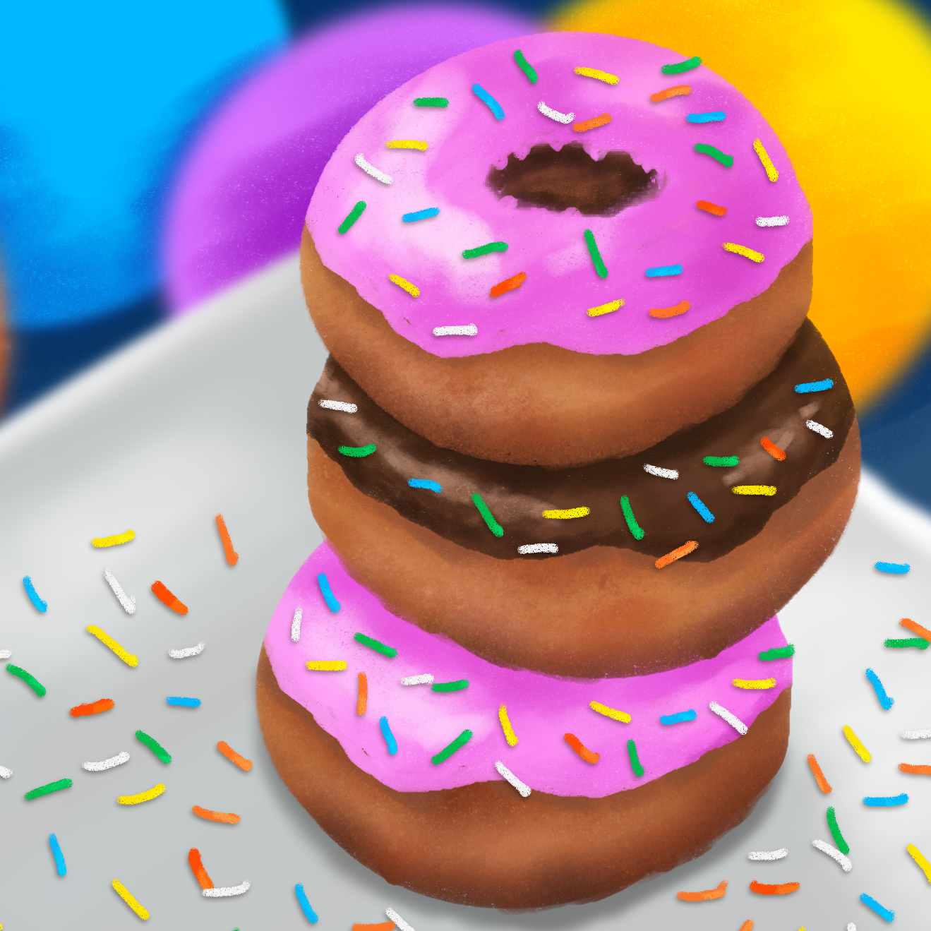 Birthday Donuts