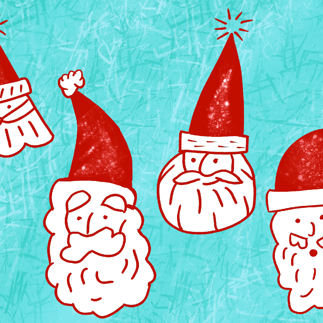 Santa Faces