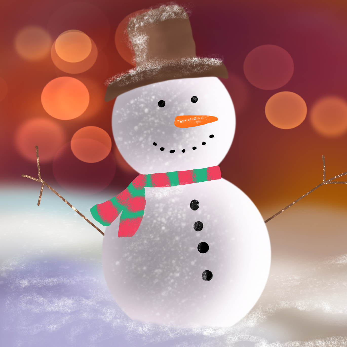 Winter Snowman